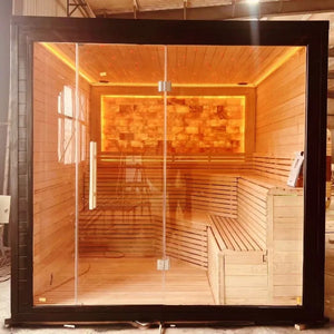 Outdoor Cedar Family Sauna