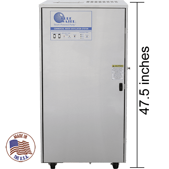 C-50 Commercial Water Distiller – 50 Gallons Daily