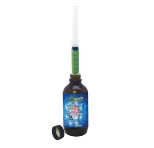 Lucitol Ultra bottle with dosing syringe