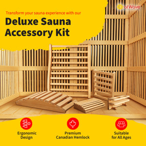 Deluxe Sauna Accessory Kit